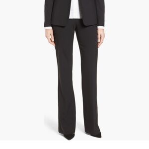 Boss Tulea Side Zip Stretch Wool Trousers - Size 10